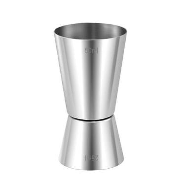 Imagem de Dosador Bebidas bar Medidor Coquetel drinks Inox 50/25ml - Unyhome
