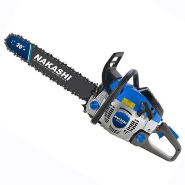 Imagem de Motosserra Nakashi NCS650 65,1cc barra 20"corrente 3/8" - CCM do Brasi