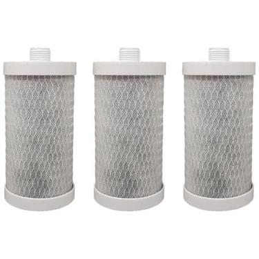 Imagem de Uso Universal Conjunto 03 Refis Carbon Block 7" Com Rosca