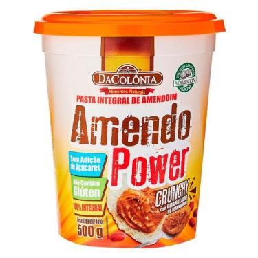 Imagem de Pasta de Amendoim DaColônia Amendo Power Crunchy 500g