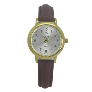 Imagem de Relógio Tuguir Feminino Ref: Tg30504 Social Dourado