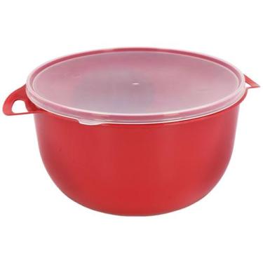 Imagem de Bacia Conteiner 11,5 Litros Alimentos Tampa Pote Salada - Uninjet