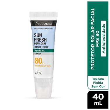 Imagem de Protetor Solar Facial Neutrogena Sun Fresh Derm Care Oil Control Sem C