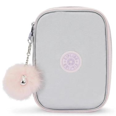 Imagem de Estojo Kipling 100 Pens Silver Glow Met-Feminino