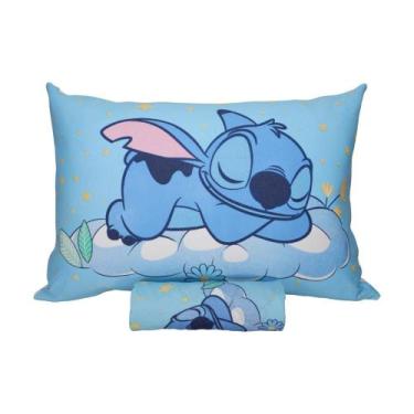 Imagem de Jogo Cama Stitch Dream 2 Peças Com Elástico Menina Menino - Portallar