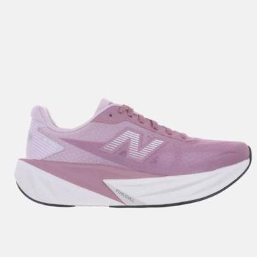 Imagem de Tênis Feminino New Balance Fuelcell Rebel V5 - Rosa, 38