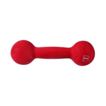 Imagem de Halter de Ferro Fundido Emborrachado 2,0kg para Treino de Musculação Preto Anilhas Fitness