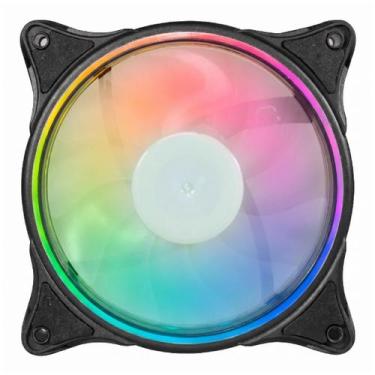 Imagem de Cooler 120mm Gaming Master - com LED RGB Rainbow - K-Mex
