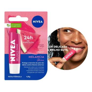 Imagem de Nivea Hidratante Labial Melancia Shine 4,8g