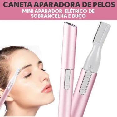 Imagem de Mini Depilador Aparador Elétrico De Sobrancelha Buço Caneta