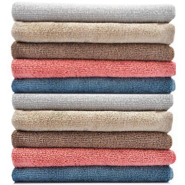 Imagem de kit 10 Flanelas Mágica de Limpeza Microfibra Super Absorção