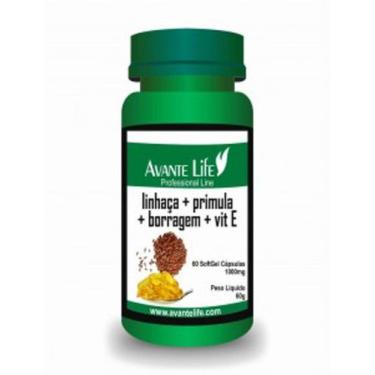 Imagem de Complemento Vitamínico Linhaça Com Primula, Borragem E Vitamina E 1000