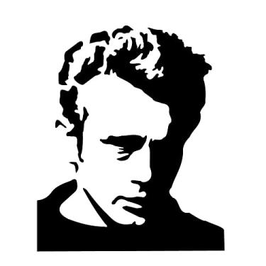 Imagem de Stencil de Acetato para Pintura OPA Simples 10 x 10 cm - 359 Famosos II