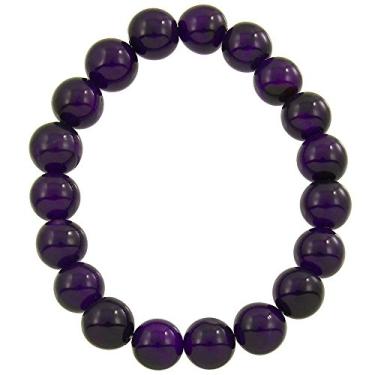 Imagem de Pulseira unissex Falari com el stico semiprecioso de 10 mm