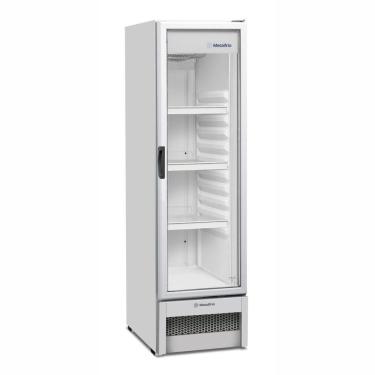 Imagem de Visa Cooler Expositor Refrigerador Multiuso Porta de Vidro Vertical 296 Litros VB28RB - Metalfrio 127V