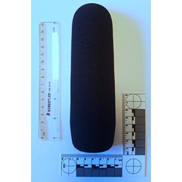 Imagem de Compete Audio Capa de microfone de espuma para para-brisas Compete Audio CAF16 para microfones de espingarda e câmera de vídeo de até 16 cm de comprimento