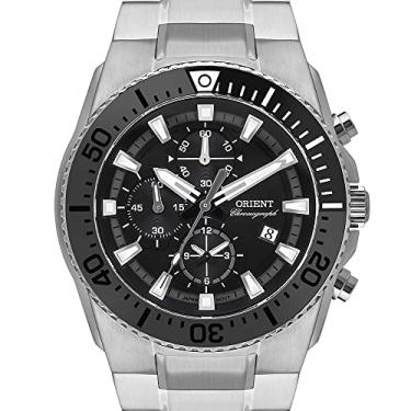 Imagem de Relógio Orient Masculino Ref: Mbssc248 P1sx Cronógrafo Prateado