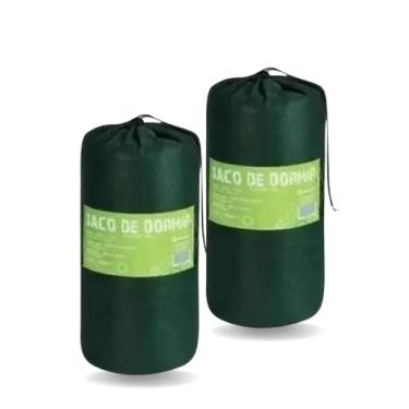 Imagem de kit 2 Saco de Dormir FA Maringá cor:verde