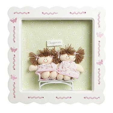Imagem de Potinho de Mel Nicho 1 Led Gêmeas Quarto Bebê Infantil Menina Verde