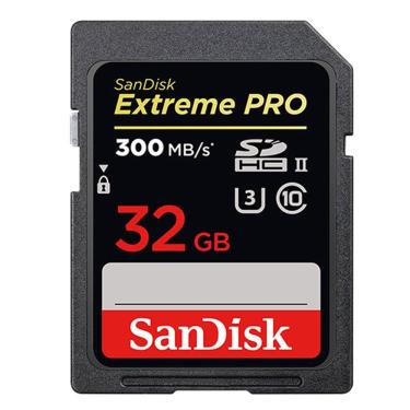 Imagem de Cartão de Memória SanDisk Extreme Pro 32GB 300MB SDXPK-032G