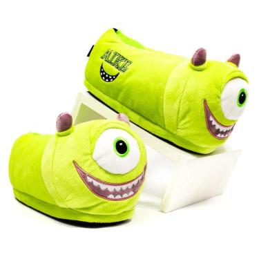 Imagem de Pantufa 3D Mike Wazowski Unissex Monstros SA Oficial Disney