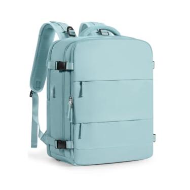 Imagem de Mochila casual de viagem, Azul claro, X-Large