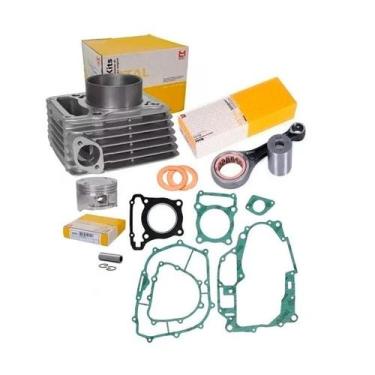 Imagem de kit cilindro cbx 250 xr 250 twister tornado c/biela e juntas - METAL L