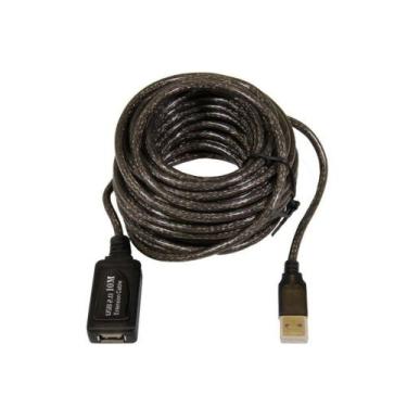 Imagem de Cabo Extensor Ativo USB 2.0 de 10 Metros - Xtrad