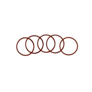 Imagem de Kit 5 peças Anel O'ring silicone 25,12x1,78 - Rubber vedações