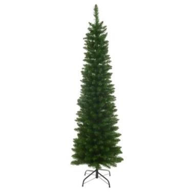 Imagem de Arvore natal boston slim nevada 350 tips c/ base verde 1,8m - Flor Art