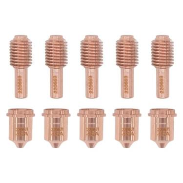 Imagem de ApplianPar 5 peças de bocal de plasma 220671 + eletrodo de plasma 220669