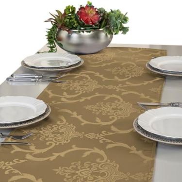 Imagem de Caminho Trilho De Mesa Decorativo 1,40m X 0,40m Jacquard - Actual Deco