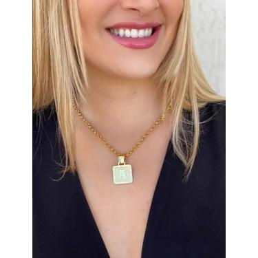 Imagem de Cordão Feminino + Pingente Banhado A Ouro 18k Português - ToJoia18k