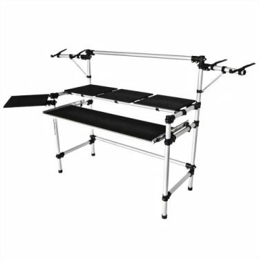 Imagem de Suporte Profissional Titanium Racks Studio RS245 Para Cdjs e Mixer e C