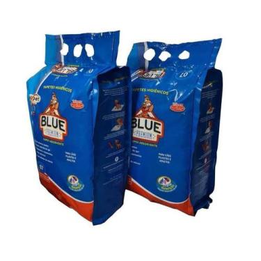 Imagem de Tapete Para Cachorro Blue Premium 7Un kit com 14 unidades - EXPET
