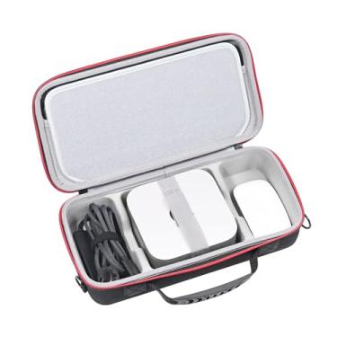 Imagem de RLSOCO Estojo rígido para Apple 2024 Mac Mini M4/M4 Pro - Adequado para acessórios do conjunto: adaptadores, Magic Mouse e Magic Keyboard sem teclado numérico e muito mais (apenas estojo)