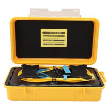 Imagem de Ferramenta de Teste de Fibra óptica Sc/upc Sc/upc, Cabo de Extensão de Caixa de Cabo de Lançamento Otdr, área Cega de Teste Otdr de Modo único, Teste Otdr de 2000m