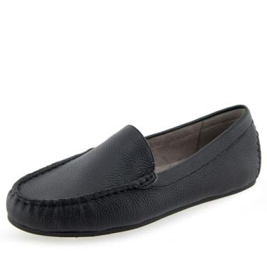 Imagem de Aerosoles Mocassim feminino estilo condução, Couro preto, 39