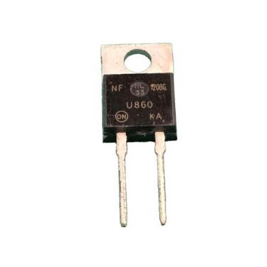 Imagem de 10x Diodo Mur860 8amp 600v Ultra Fast To220-2 On