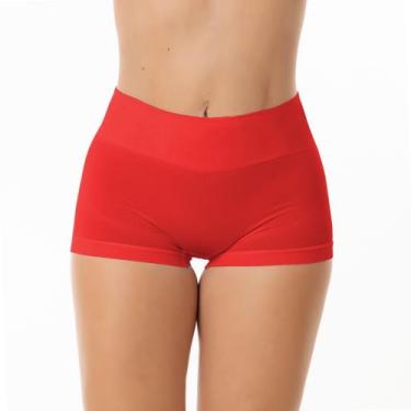 Imagem de Calcinha Cueca Box Feminina Shortinho Zero Costura Modeladora Sem Marc