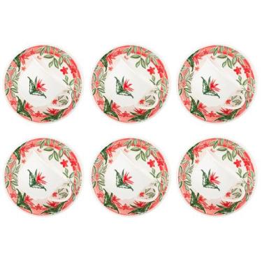 Imagem de Conjunto Biona 12 Peças Xícaras + Pires Jardim Tropical 180ml - Oxford