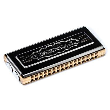 Imagem de Gaita de Boca Harmônica Tremolo Hering 7664 cg (Dó e Sol)
