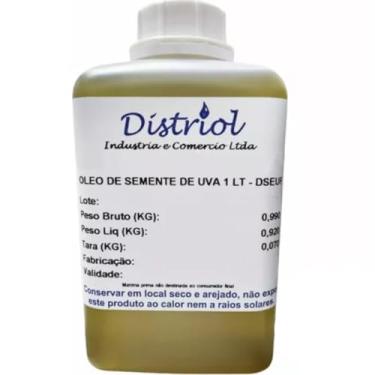 Imagem de Distriol Óleo Vegetal Semente De Uva 1 Lt. O Melhor Para Vc