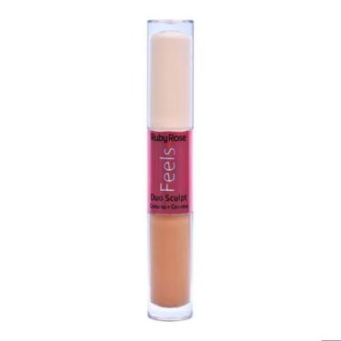 Imagem de Corretivo Duo Sculpt FeelsChantilly 10 e Avelã 70 - Ruby Rose