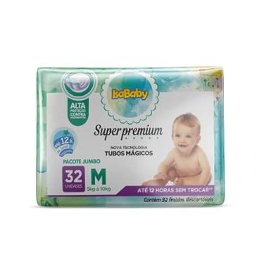 Imagem de FRALDA ISABABY SUPER PREMIUM JUMBO M 32UN
