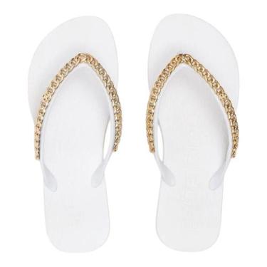 Imagem de Chinelo Feminino Petite Jolie Fresh White PJ7122, White, 36