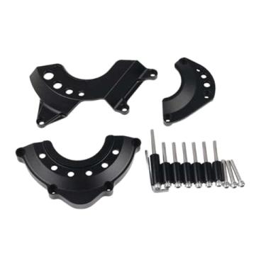 Imagem de Mqetly Capa protetora de motor de motocicleta, capa protetora deslizante contra colisões, peças de reposição, de proteção de motor premium para Z900RS Z900, Preto