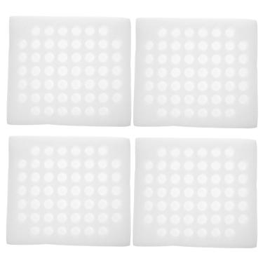 Imagem de 2 Conjuntos 4 Unidades Caixas De De Pombo Recipiente De Armazenamento De Ovos De Codorna Porta Ovos De Codorna Geladeira Portátil Pequena Bandeja De Ovos Branco Mini Resina