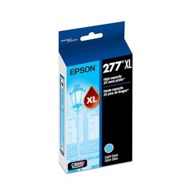 Imagem de EPSON T277 Claria Photo HD Cartucho ciano claro de alta capacidade (T277XL520-S) para impressoras Epson Expression selecionadas