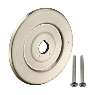 Imagem de Generic Substituição de espelho, placa de espelho, fácil instalação, para kits de reparo de torneiras de banheira e chuveiro com 1 alça, resistentes para, Prata